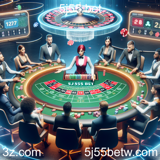 A Experiência Imersiva do Cassino ao Vivo no 5j55 Bet